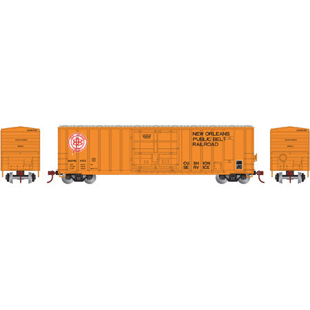 Athearn 3755 N New Orleans Public Belt 50' FMC Superior Plug Door Boxcar #4163