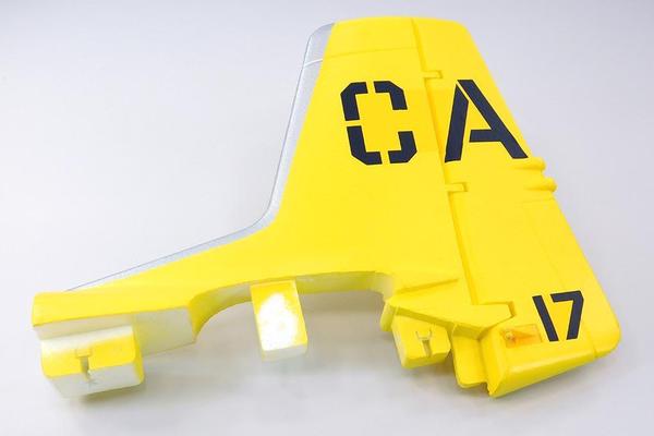FMS PM104YEL T-28 Trojan V4 Yellow Vertical Stabilizer