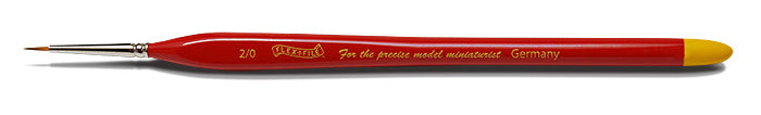 Flex-I-File BR2-0 Size 2/0 Ultra Fine Red Sable Brush