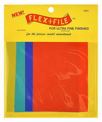 Flex-I-File 802 Abrasive Sheets for Ultra-Fine Finishes