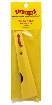Flex-I-File 6087 Scribe-N-Cut Folding Knife