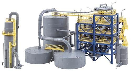 Faller 130175 HO Scale Chemical Plant Plastic Building Kit