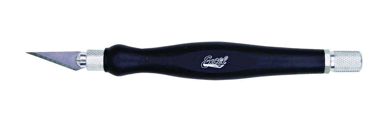 Excel 16026 K26 Black Fit Grip Knife