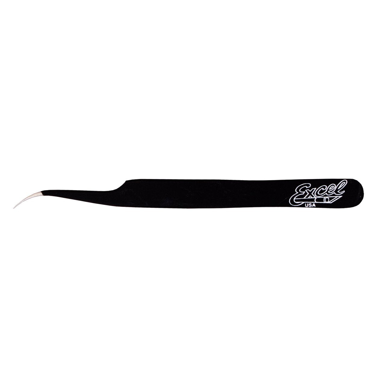 Excel 30420 Black Slant Point Tweezers