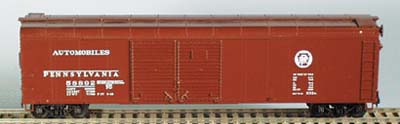 Bowser 41650 HO Pennsylvania Circle Keystone Class X32 Double-Door Boxcar #58893