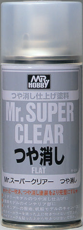 Gunze B514 Mr. Super Clear Flat 5-2/3 oz. Spray