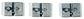 Durango Press 75 HO Scale Electrical Box Undecorated White Metal (Pack of 3)