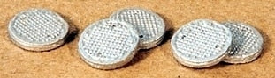 Durango Press 83 HO Manhole Covers (5)