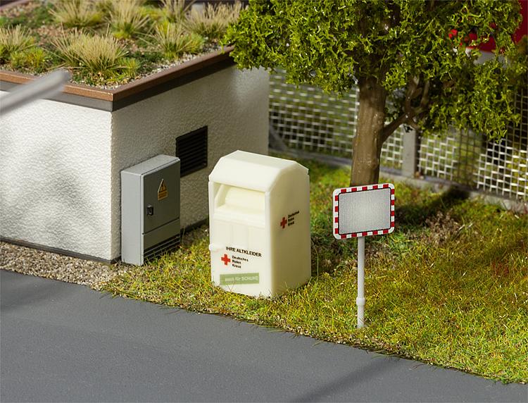 Faller 180932 HO Old Clothes Donation Container