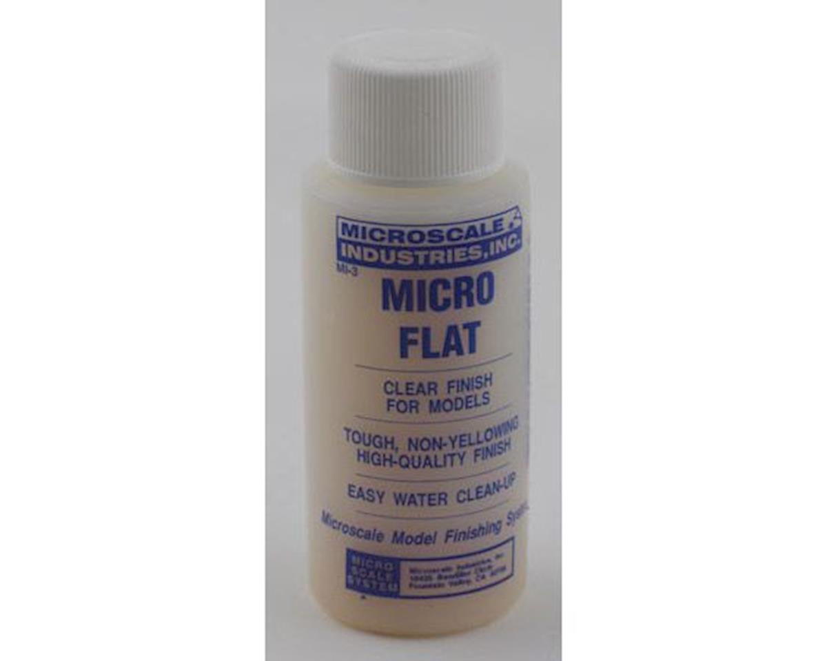 Microscale MI-3 Micro Coat Clear Flat Finish - 1 oz. Bottle