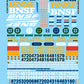 Microscale 87-1035 HO BNSF Renumbered Diesel 1997+ Waterslide Decal Sheet