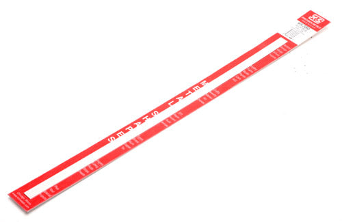 K&S 8280 .016" x 3/8" x 12" Carded Aluminum Strip