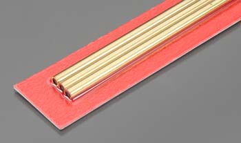 K&S 9822 5/32" x 12" Round Brass Tube (Pack of 3)