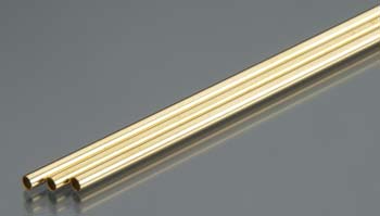 K&S 9833 3/32" x .008" x 12" Round Brass Tube Wall (Pack of 3)