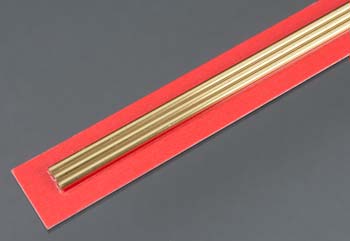 K&S 9835 1/8" x .008" x 12" Thin Brass Tube (Pack of 3)