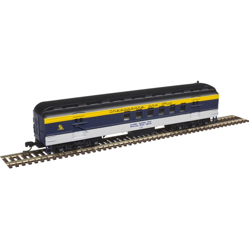 Atlas 50003775 N Chesapeake and Ohio Trainman ACF 60' RPO Car #111