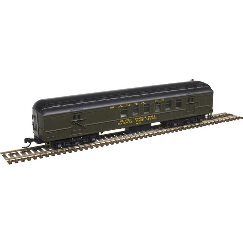 Atlas 50003783 N Santa Fe Trainman ACF 60' RPO Car #76