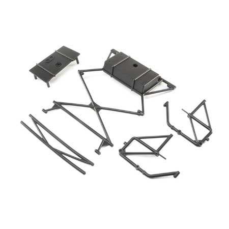 Losi 251055 Rear Body Mount Bar L&R, X-Bar: Super Baja Rey