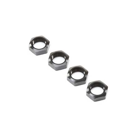 Losi 252078 Wheel Nut, Black (4): Super Baja Rey