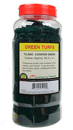 JTT Scenery Products 95092 Turf Conifer Green Coarse 60"