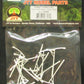JTT Scenery Products 97357 1/16" (1:200) Scale White Light Poles #7 (Pack of 12)