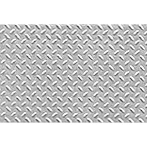 JTT Scenery Products 97453 1:16 Live Steam Double Diamond Plate Sheet(Pack of 2)
