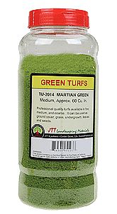 JTT Scenery Products 95103 Turf Martian Green Medium 60