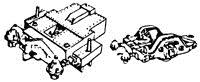 Precision Scale Company 31139 HO Franklin Booster Engine