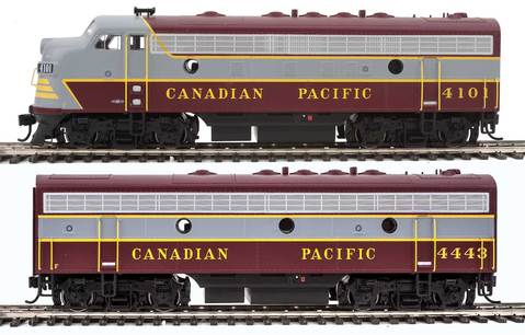 Walthers 910-19906 HO Canadian Pacific EMD F7A-B Set with SoundTraxx® #4101,4459