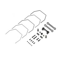 Team Losi Racing 334040 Rear Sway Bar Set, Laydown: 22 4.0