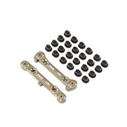 Team Losi Racing 344010 LLRC Adj Rear Hinge Pin Brace Set: 8IGHT 8T 4.0