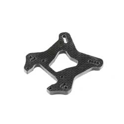 Team Losi Racing 344011 Carbon Front Shock Tower: 8/E 4.0