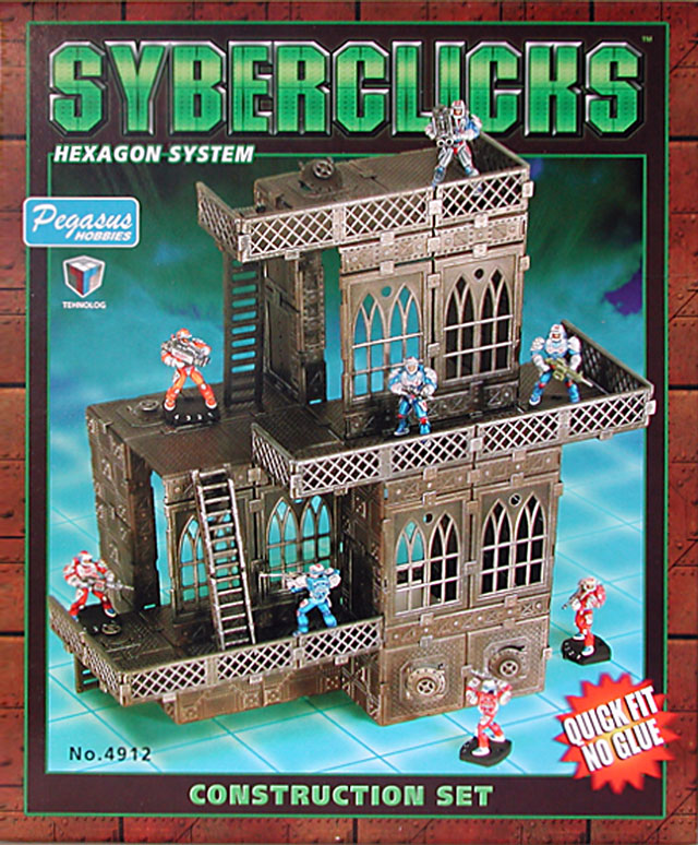 Pegasus Hobby 4912 Syberclicks Construction Set 6-Frames