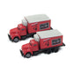 Classic Metal Works 50376 N Mini Metals Carling Black Label IH R190 Box Truck