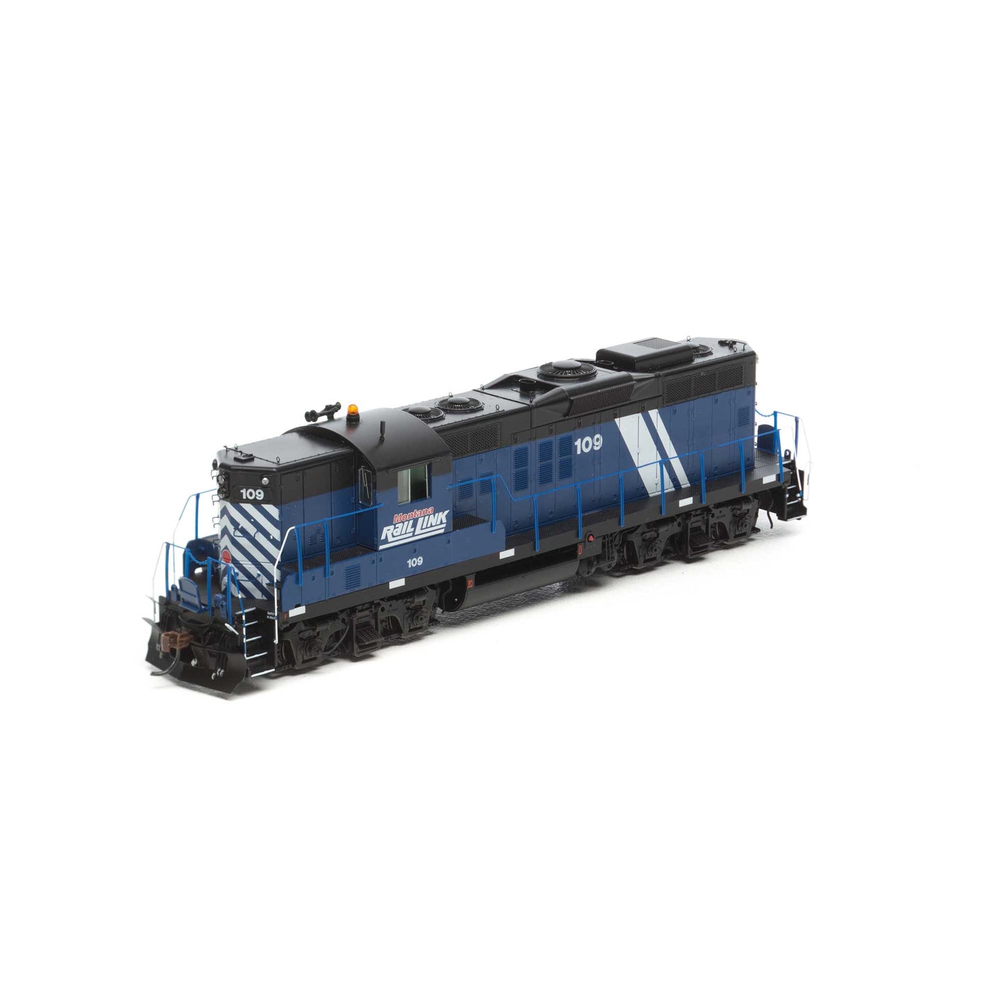 Athearn G64293 HO Montana Rail Link GP9 Diesel Locomotive with DCC & Sound #109