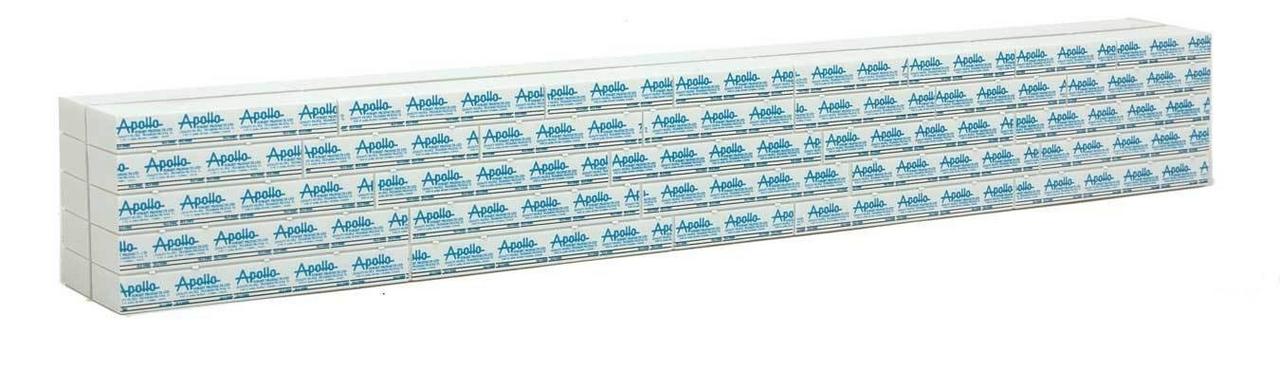 Walthers 949-3150 HO Apollo Forest Products Wrapped Lumber Flatcar Load