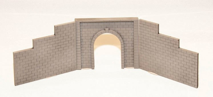 Motrak Models 12001 N Single-Track Tunnel w/ Wing Walls Laser-Cut Masonite Kit