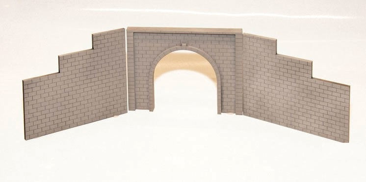 Motrak Models 12002 N Double-Track Tunnel w/ Wing Walls Laser-Cut Masonite Kit
