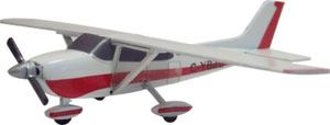 Osborn 1076 HO Cessna 172 Skyhawk Military Aircraft Plane Laser Cut Kit