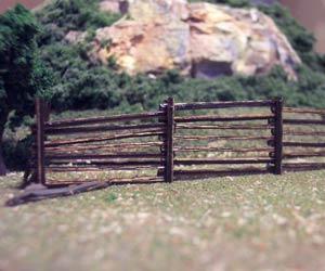 Osborn Model Kits 1082 Ho Log Fence