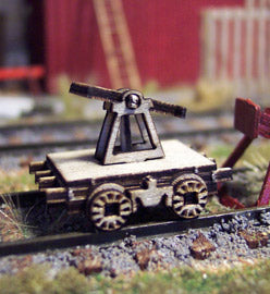 Osborn Model Kits 1107 HO Railroad Hand Car Static (2)