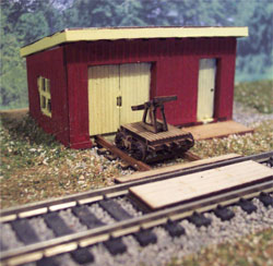 Osborn Model Kits 1108 HO Maintenance of Way Shed