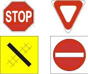 Osborn Model Kits 3011 N Road Signs