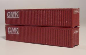 Osborn Model Kits 3064 N 40' Intermodal Containers (Pack of 2)