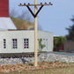Osborn Model Kits 3068 N Telephone Poles (Pack of 12)