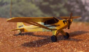 Osborn s 3089 N Piper J-3 Cub Military Aircraft Plane Model Kit