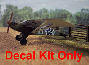 Osborn Model Kits 3090 N L4 Grasshopper Decal Kit