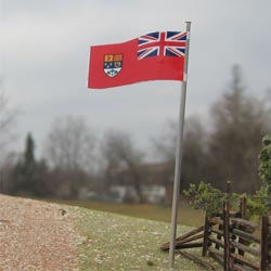 Osborn Model Kits 1111 HO Canadian Red Ensign Flag (3)