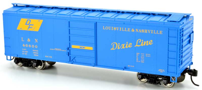 Bowser 42442 HO L&N DF2 Dixie Line 40' Steel Side Boxcar #46745