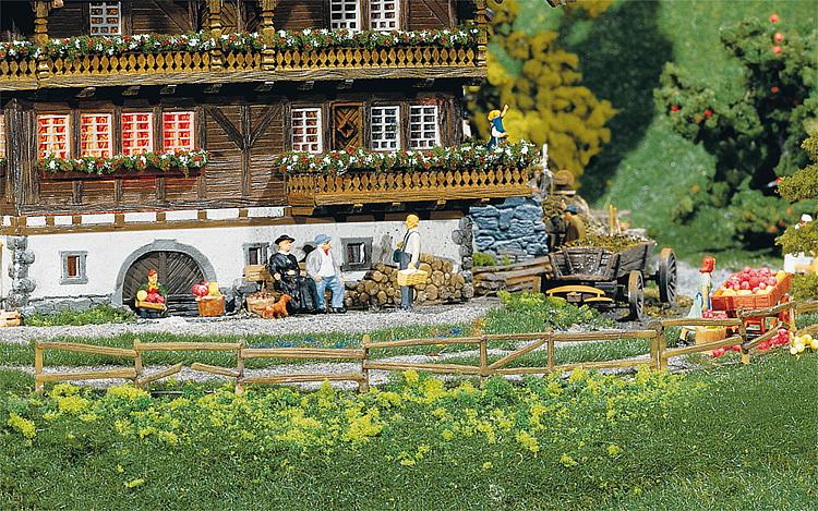 Faller 272407 N Pasture and Hunting Fence, 249 mm/272 mm